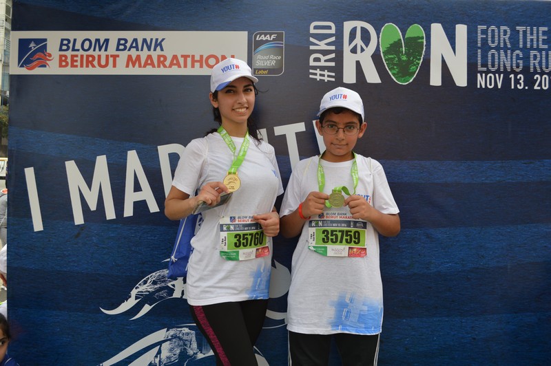 BLOM BANK Photobooth at the BLOM BANK Beirut Marathon